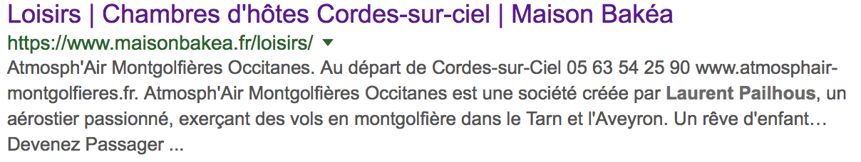 Maison Bakea Cordes sur Ciel partenaire d'Atmosph'Air